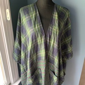 Plaid shawl